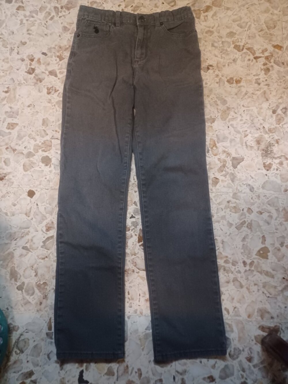 U.S. Polo Assn. Youth Boy's Jeans SZ 16 Gray